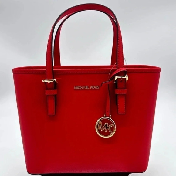Michael Kors Jet Set Travel Extra-Small Top Zip Tote Bag - Picture 1 of 10